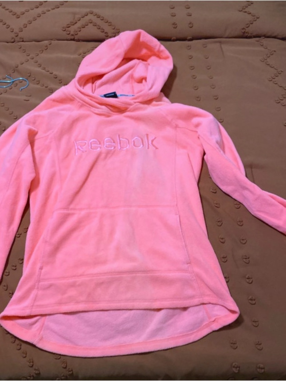 Reebok Women's Pink Hoodie